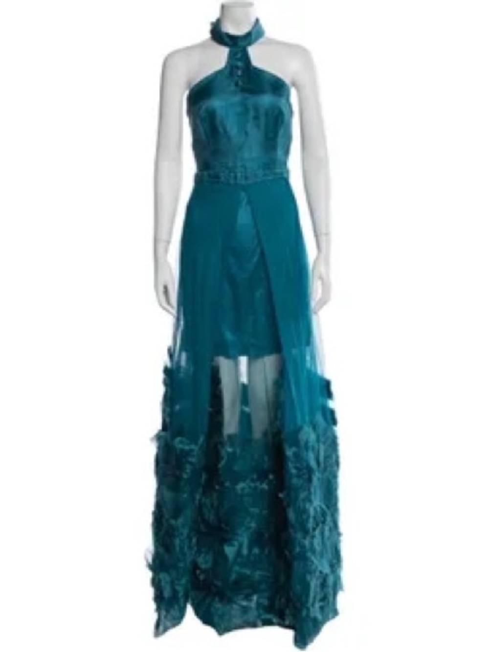 John Paul Ataker Halterneck Long Dress
